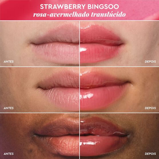 LIP GLASS BALM STRAWBERRY BINGSOO